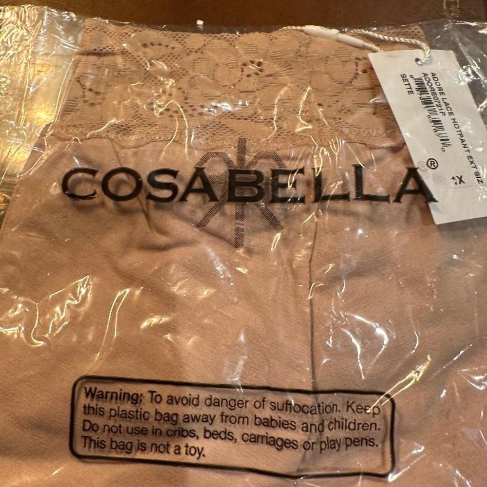 Women's Cosabella Panties & Just My Size Bra Size 48D